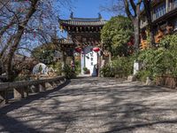 Cobble Stone Road in Lijiang, China