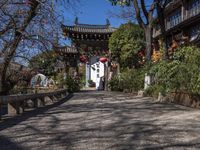 Cobble Stone Road in Lijiang, China