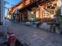 Cobble Stone Road in Lijiang, Yunnan, China