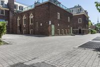 Cobble Stone Road in a Residential Area of Toronto