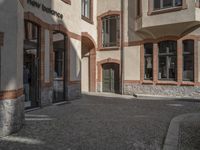 Cobble Stone Road in Residential Berlin