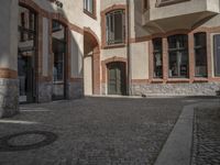 Cobble Stone Road in Residential Berlin