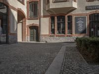 Cobble Stone Road in Residential Berlin