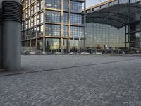 City Plaza: Cobble Stone Street in Berlin