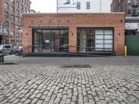 Cobble Stone Street in New York: Charming Storefronts