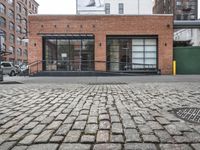 Cobble Stone Street in New York: Charming Storefronts