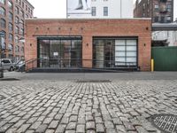 Cobble Stone Street in New York: Charming Storefronts