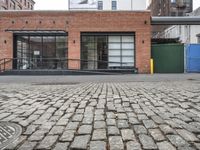 Cobble Stone Street in New York: Charming Storefronts