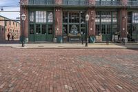 Cobble Stone Street in Toronto, Canada