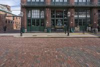 Cobble Stone Street in Toronto, Canada