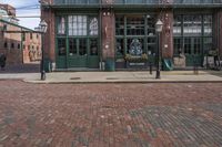 Cobble Stone Street in Toronto, Canada