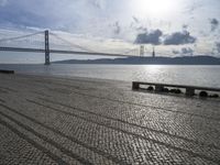 Cobble Stone Streets of Lisbon, Portugal