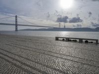 Cobble Stone Streets of Lisbon, Portugal