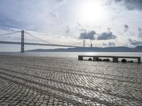 Cobble Stone Streets of Lisbon, Portugal