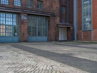 Cobble Stone Streets and Warehouses in Berlin