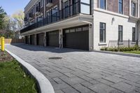 Cobble Stone Walkway in a Residential Area