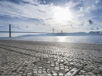 Cobblestone City in Portugal