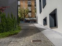 Cobblestone Courtyard in Porto, Portugal