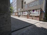 Cobblestone Road in Berlin's Charming Neighborhood