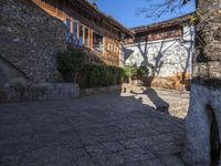 Cobblestone Road in the Historic Old Town of Lijiang