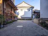 Cobblestone Road in Lijiang, Yunnan, China