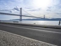 Cobble Stone Road in Lisbon, Portugal