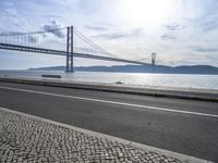 Cobble Stone Road in Lisbon, Portugal