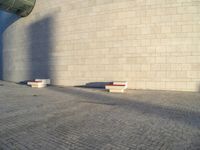 Cobblestone Road in Lisbon, Portugal at Dawn