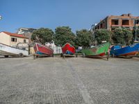 Cobblestone Road in Porto, Portugal: Beach View