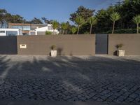 Cobblestone Road in Porto's Residential Area