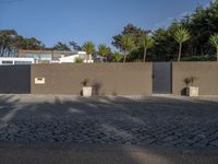 Cobblestone Road in Porto's Residential Area