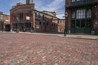 Cobblestone Road in Urban Neighbourhood, Toronto 001