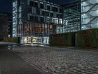 Cobblestone Roads in Berlin's Business District