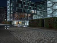 Cobblestone Roads in Berlin's Business District