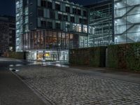 Cobblestone Roads in Berlin's Business District