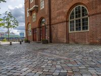 Cobblestone Roads in European Residential Quarters