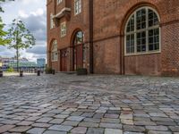 Cobblestone Roads in European Residential Quarters