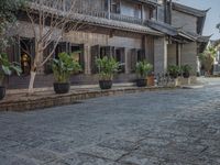 Cobblestone Roads in Residential Areas - Lijiang 001