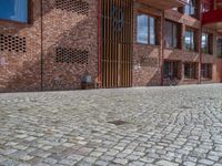 Cobblestone Roads and Urban Architecture in Berlin