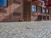 Cobblestone Roads and Urban Architecture in Berlin