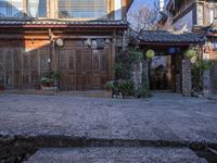 Cobblestone Roads in Yunnan, China