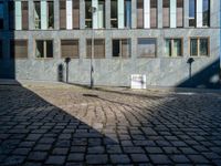 Cobblestone Shadow: Urban Architecture in Berlin