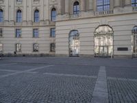 Cobblestone Streets in Berlin Town Square 002