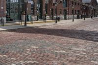 brick streets have been built to the maximum of an average traffic speed of 1 5 km