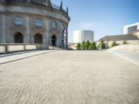 Cobblestone Surface in Berlin City, Europe