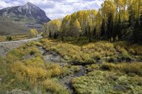 Autumn Landscape in Crested Butte, Colorado