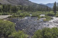 Daytime in Colorado: Mountain Landscape with Clear Skies