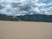 Colorado Desert: Gloom Under a Grey Sky