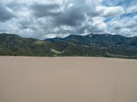 Colorado Desert: Gloom Under a Grey Sky