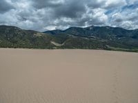 Colorado Desert: Gloom Under a Grey Sky